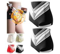 Titanium Shaping Shorts, Shaping Shorts Weight Loss Titanium Medical Tummy Control Panties, High Waisted Shrink the Abdomen and Buttocks Lifting Shapewear Shorts Women's Shapewear