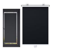 - Titanium Silver Cloth, 49.2 Inch Car Window Sun Shade Roller Blind, UV Protection, | Suction Cup Sun Shade Cover, Heat Insulation Shield for Car, Home, Office, Travel etc