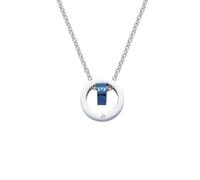 Titanium Steel Double Loop LOVE Necklace Minimalist Couple Pendant Unisex Hip Hop Jewelry Gift