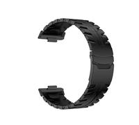 Titanium Strap For Huawei Watch Fit 4 Pro Bracelet Correa, For Huawei Watch Fit 4 3 Replace Metal Band(Black-Black,For fit 4 pro)