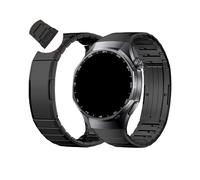Titanium Strap Watchband For Huawei Watch GT 6 Pro 46mm No Gaps Metal Bracelet For Huawei GT6Pro Replacement Band Accessories(Black)