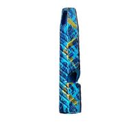 Titanium Survival Whistle - Emergency Whistle For Outdoor, Decibel Whistle | Titanium Hiking Whistle, Camping Survival Whistle, Pet Training Whistle, Loud Titanium Whistle,