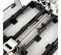 Titanium TC4 Rear Center Drive Shaft Upgrades Part for Arrma 6S 1/7 Felony/Infraction, 8S 1/7 Limitless F1,Durable Middle Axles Center Dogbone Shaft ARA310942,ARA310942-Titanium(Not fits for F1 V2)