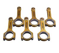 Titanizing Connecting Rods Conrod For BMW 328i 528i E36 E46 M52B28 5.315" ARP