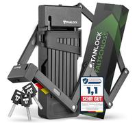 TITANLOCK Bicycle Lock Folding Lock Anti-Theft [The Original] Quick and Easy Assembly Rustproof Security Level 10/10