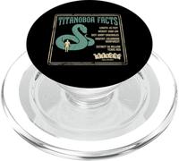 Titanoboa Facts Giant Prehistoric Snake Data PopSockets PopGrip for MagSafe