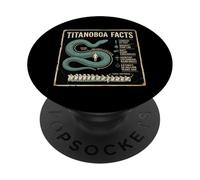 Titanoboa Facts Prehistoric Giant Snake Fossil Info PopSockets Adhesive PopGrip