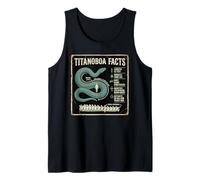 Titanoboa Facts Prehistoric Giant Snake Fossil Info Tank Top