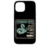 Titanoboa Facts Prehistoric Snake Fossil Case for iPhone 15