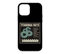 Titanoboa Facts Prehistoric Snake Fossil Science Case for iPhone 12 mini