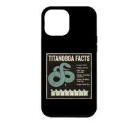 Titanoboa Facts Prehistoric Snake Fossil Science Case for iPhone 12 Pro Max