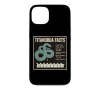 Titanoboa Facts Prehistoric Snake Fossil Science Case for iPhone 13