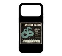 Titanoboa Facts Prehistoric Snake Fossil Science Case for iPhone 17 Pro Max