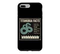 Titanoboa Facts Prehistoric Snake Fossil Science Case for iPhone 7 Plus/8 Plus