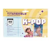 TitanShield 150ct. Premium Kpop Photocard Sleeves Card Protector Sleeves 57 x 88 mm for Albums