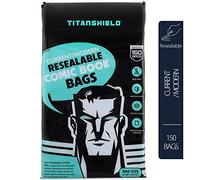 TitanShield Current/Modern Size Resealable Comic Book Bags (150 Count)