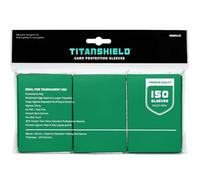 TitanShield Premium Emerald 150 Sleeves Standard Size Board Game Trading Card Sleeves Deck Protector for Magic The Gathering MTG, Baseball Collection, Dropmix