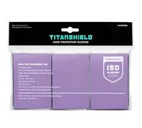 TitanShield Premium Lavender 150 Sleeves Standard Size Board Game Trading Card Sleeves Deck Protector for Magic The Gathering MTG, Baseball Collection, Dropmix