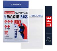 TitanShield Resealable Life Magazine Bags (150 Bags)