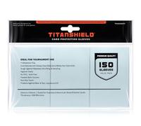 TitanShield Standard American Size 57x91mm Board Game Card Sleeves (150 Count)