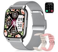 TitanSync Fitness Tracker Smart Watch for Women Men, 1.85" Activity Tracker with Heart Rate SpO2 Sleep Monitor, 110+ Sport Modes, IPX8 Waterproof Smartwatch for Android iOS Phone（3 Bands）