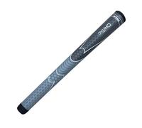 Titanun Winn Oversize Dri-Tac Golf Grip - DarkGrey/SilverGrey, Rubber, Non-Slip, Cushioned, Moisture-Wicking, Shock Absorption, AVS Technology, 1/8" Oversize, 12" x 1" - Golf Club Grips