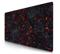 TITANWOLF - Extra Large Gaming Mouse Mat 1200x600mm Oversize - XXL Mouse Pad - Desk Pad XXXL Extended - Mice Mat Pad For Precision and Speed - Non-Slip Rubber Base - For Mouse and Keyboard - Black