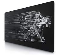 Titanwolf Oversized Mouse Mat Gaming Titanwolf 1200 x 600 mm XXXL Mouse Mat Large with Motif Table Mat Large Size Improves Precision and Speed XXL e.g. for Logitech Mouse and Keyboard