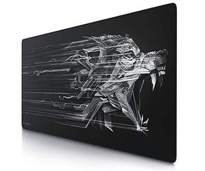 Titanwolf Oversized Mouse Mat Gaming Titanwolf 1200 x 600 mm XXXL Mouse Mat Large with Motif Table Mat Large Size Improves Precision and Speed XXL e.g. for Logitech Mouse and Keyboard