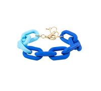 Titayen Colorful Resin Link Bracelet for Women Chunky Colourful Chain Bracelet Personality Y2K Color Acrylic Simple Jewelry, 1, alloy, no gemstone