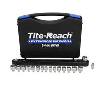 TITE-Reach 1/4 inch Professional Extension Wrench and Low Profile Socket Kit