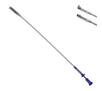 TITE-REACH Flash-Flex Extension Clamp, 24" Non-Memory Flexible Mini Vise Tool, Nut & Bolt Holder with Flexible Spring-Back Shaft, Tight Space Retrieval Clamp