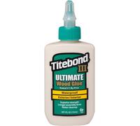 Titebond 1412 Ultimate Indoor Outdoor Wood Glue Waterproof 4oz, Brown
