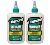 Titebond III Ultimate Wood Glue 2 x 237 ml D4 Hoz Glue for Indoor and Outdoor Use