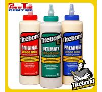 Titebond Original Premium Ultimate Wood Glue 16oz / 473ml Bottles - Pack of 3