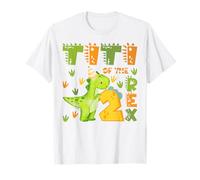 Titi of The Two Rex 2nd Birthday Boy Dinosaur T-Rex T-Shirt
