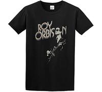 titian Roy Orbison Guitar Logo Cotton T Shirt Mens Black XXL