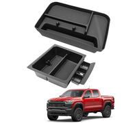 Titibett Center Console Dashboard Organizer Trays Fit for 2023-2025 Chevy Colorado GMC Canyon Armrest Dashboard Storage Box Compatible with Colorado Canyon Accessories, 2PCS