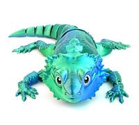 TiTiC 3D Print Lizard (Blue, 6in)