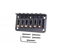 Titistpy 78mm Fixed Hardtail Bridge Compatible for 6 String Fender Strat Tele Electric Guitar