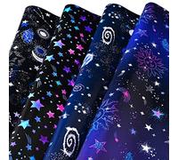 Titiweet Galaxy Wrapping Paper,Birthday Wrapping Paper for Men Women, 12 Sheets Constellation Wrapping Paper for Birthday Wedding Christmas, 20x28 Inches Per Sheet (Galaxy Constellation(12 sheets))