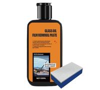 TITLE 1: Automotive Oil Film Cleaning Paste - Anti Fog Remover | Car Glass - Front Windshield Tea Table Bathroom Mirror Truck Powerful Spot Removal