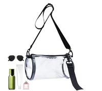 Title 2: Transparent Handbag for Women - Elegant and Lightweight PVC Bag, Fashion Bag for Girls | Transparent Bag with Handle, Handbag for Evening, Weekend, Easy Shopping, transparent, see description