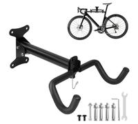 Title: Bike Wall Mount for Specialized Stumpjumper FSR Elite | Telescopic Bicycle Hanger Extendable Horizontal Indoor Rack Garage Storage Stand with Helmet Hook Space Saving Wall Bracket