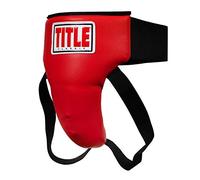 Title Boxing Classic Groin Protector Plus 2.0 Red/Black Medium