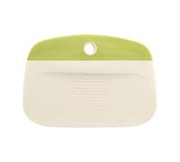Title Dough Scraper - Tabletop Pastry Cutter | Flexible PP Material 15x10.5cm, This Multi-Functional Food Scraper Features A Scale Design for Precise Bread Dividing and Bun Wrapping (170) Search Term