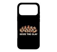 Title: Funny Pottery Artist Seize The Clay Ceramics Design Case for iPhone 17 Pro Max