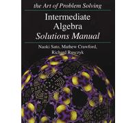 Title: Intermediate Algebra Solutions Manual