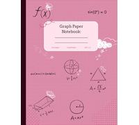 Title: Math Notebook for Teens | Quad Ruled | Algebra 1 & 2 Formulas | Fun Doodles | Blue Cover: Perfect for School, Homework, and Study - 110 Pages, ... Grid Blocks with Blue Formula & Doodle Cover