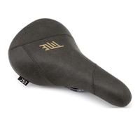 Title MTB JS1 Saddle - Black/Gold Crackle